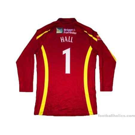 2010-11 Northamptonshire Steelbacks Gray Nicolls Match Worn One-Day Cup L/S Jersey Hall #1