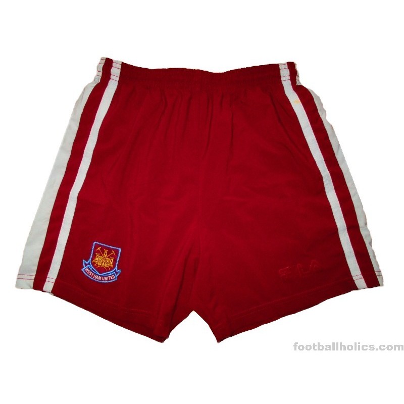 2002-03 West Ham Fila Away Shorts