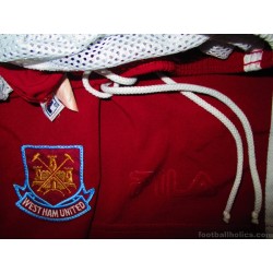 2002-03 West Ham Fila Away Shorts