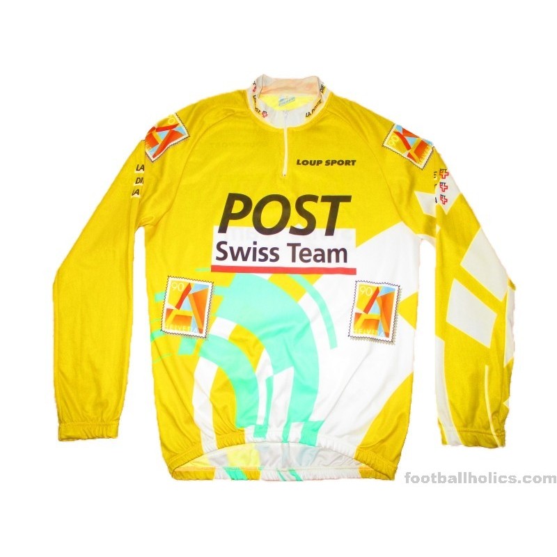 1997 Post Swiss Team Ciegi Cycling L/S Jersey