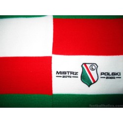 2019-20 Legia Warszawa 'Mistrz Polski' Scarf *w/tags*