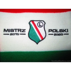 2019-20 Legia Warszawa 'Mistrz Polski' Scarf *w/tags*