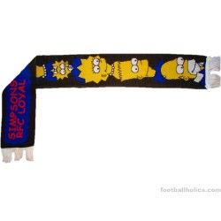 1994-96 Rangers 'The Simpsons RFC Loyal' Vintage Scarf