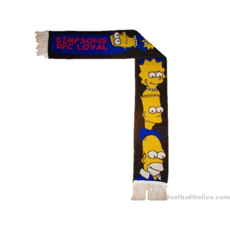 1994-96 Rangers 'The Simpsons RFC Loyal' Vintage Scarf