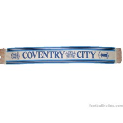 1987 Coventry 'F.A. Cup Finalists Wembley' Vintage Scarf