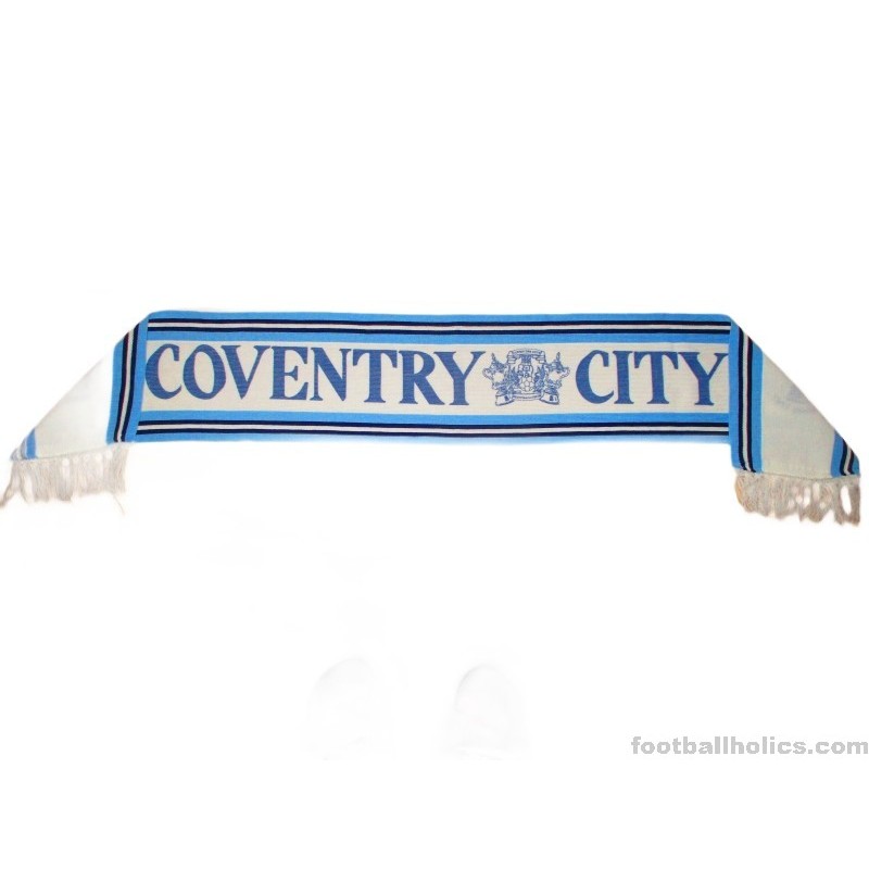 1987 Coventry 'F.A. Cup Finalists Wembley' Vintage Scarf