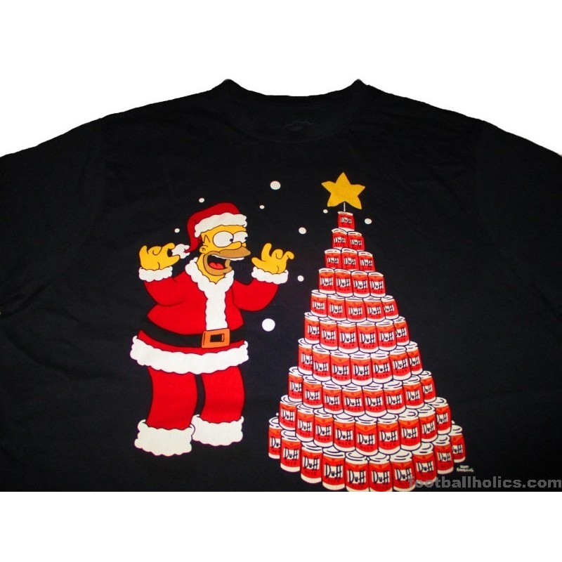 2018 The Simpsons 'Merry Christmas!' Homer Tee Shirt