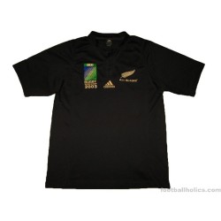 2003 New Zealand All Blacks 'World Cup' Adidas Limited Edition  Jersey