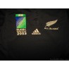 2003 New Zealand All Blacks 'World Cup' Adidas Limited Edition  Jersey