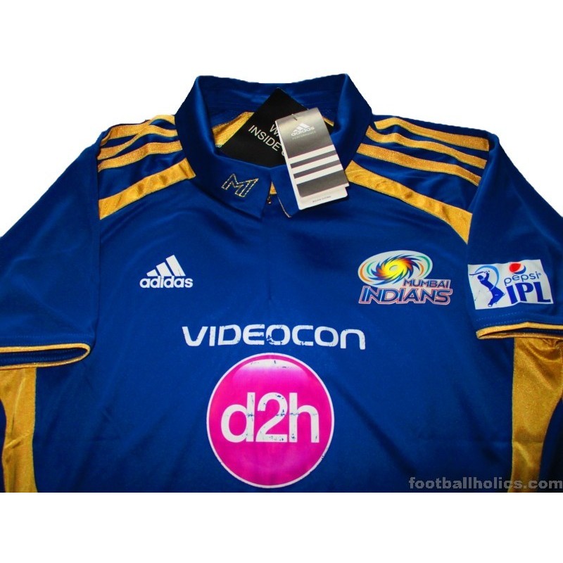 2013-14 Mumbai Indians Adidas Twenty20 Jersey *w/tags*