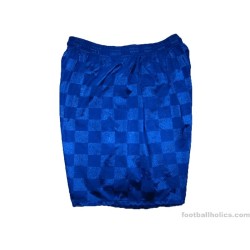 1980s Vintage Checkered Nylon Shorts