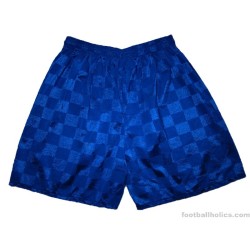 1980s Vintage Checkered Nylon Shorts