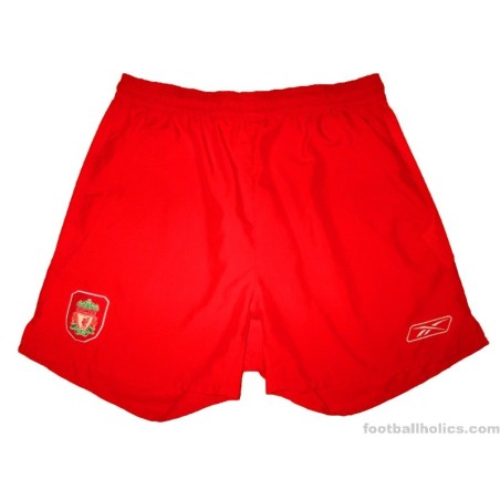 2004-06 Liverpool Reebok Home Shorts