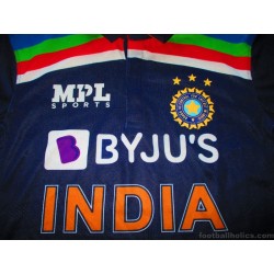 2020-21 India Cricket MPL Sports ODI Jersey