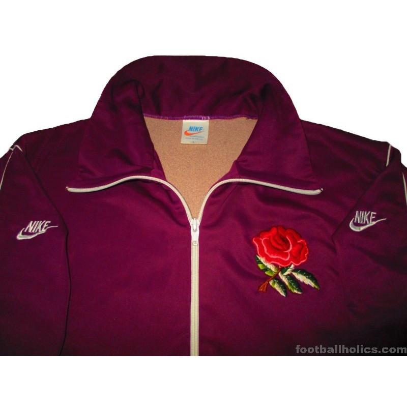 1984-87 England Rugby Nike Player Issue Track Jacket