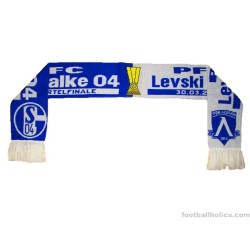 2006 Schalke v Levski Sofia 'UEFA-Cup' Matchday Scarf