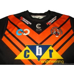 2021 Castleford Tigers Rugby League Club Player Issue Pre-Match L/S Jersey