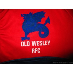 2008-14 Old Wesley RFC Rugbytech Match Worn Away Jersey #6