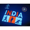 2023 India Cricket 'ICC World Cup' Hooded Top