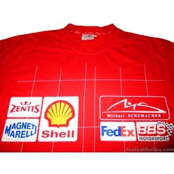 1999 Michael Schumacher Collection 'F1 Edition' Scuderia Ferrari Tee Shirt