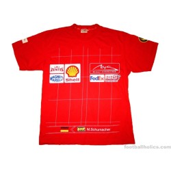 1999 Michael Schumacher Collection 'F1 Edition' Scuderia Ferrari Tee Shirt