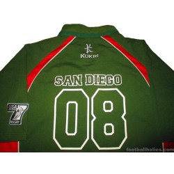 2008 Mexico Rugby Kukri 'USA Sevens' Home Jersey San Diego #08