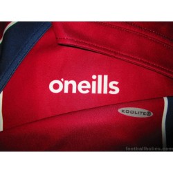 2016-19 Gloucestershire Rugby O'Neills Match Worn Home Jersey #5