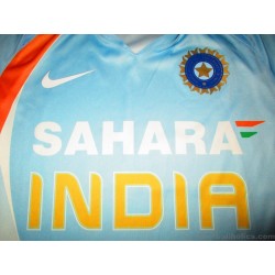 2007-09 India Cricket Nike ODI Jersey