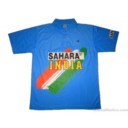 2002-06 India Cricket Sahara Sport ODI Jersey