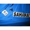 2002-06 India Cricket Sahara Sport ODI Jersey