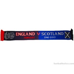 2013 England v Scotland Rugby Matchday Scarf