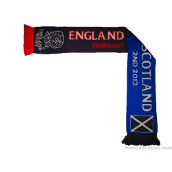 2013 England v Scotland Rugby Matchday Scarf