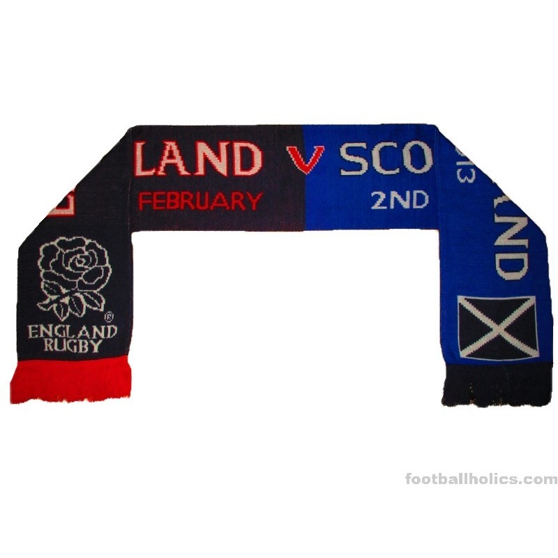 2013 England v Scotland Rugby Matchday Scarf