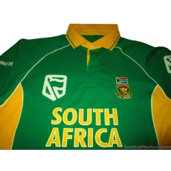 2005-06 South Africa Cricket Hummel Match Worn ODI L/S Jersey Pollock #7