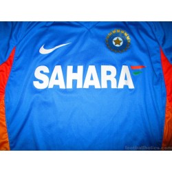 2010-13 India Cricket Nike ODI Jersey