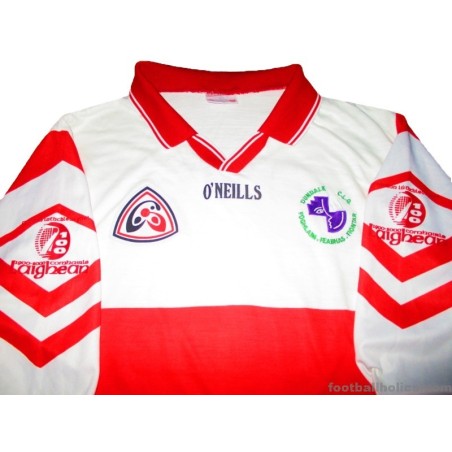 1996-00 Dundalk IT GAA (Dún Dealgan) O'Neills Match Worn Home L/S Jersey #12