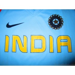 2007-09 India Cricket Nike ODI Jersey