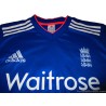 2015-17 England Cricket Adidas Match Worn ODI Jersey Hales #2