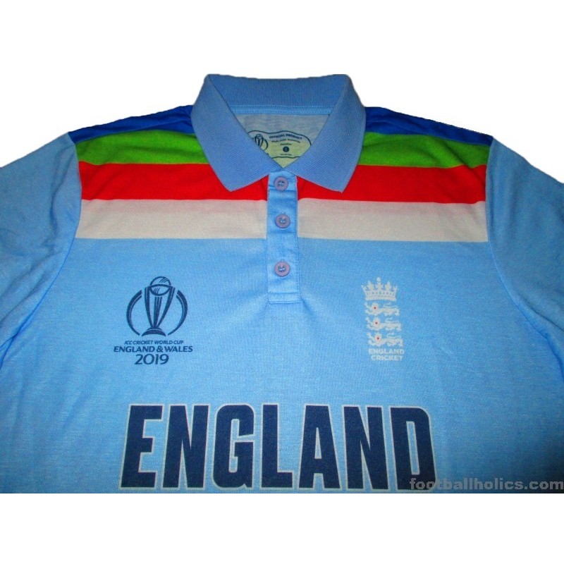 2019 England Cricket 'World Cup 1992' Heritage ODI Jersey