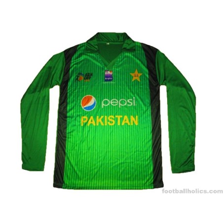 2018 Pakistan Cricket 'Asia Cup' ODI L/S Jersey