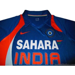 2009-10 India Cricket Nike ODI Jersey