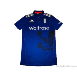 2015-17 England Cricket Adidas Player Issue ODI Jersey Hales