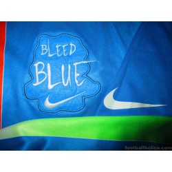 2010-13 India Cricket Nike 'Bleed Blue' ODI Jersey