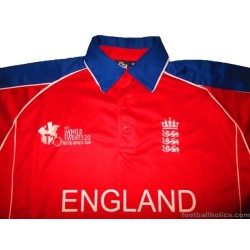 2007 England Cricket Admiral 'World Cup' Twenty20 Jersey