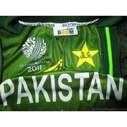 2011 Pakistan Cricket Boom Boom 'World Cup' ODI Jersey