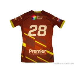 2019 Oldham Rugby League  Steeden Match Worn Away Jersey #28