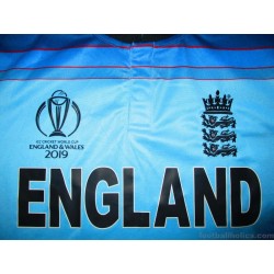 2019 England Cricket New Balance 'World Cup' ODI Jersey