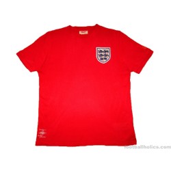 1970 England 'World Cup' Umbro Away Airtex Shirt Moore #6