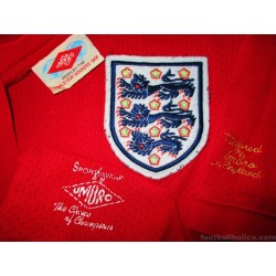 1970 England 'World Cup' Umbro Away Airtex Shirt Moore #6