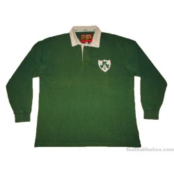 1987 Ireland Rugby 'World Cup' Cotton Traders Home Jersey